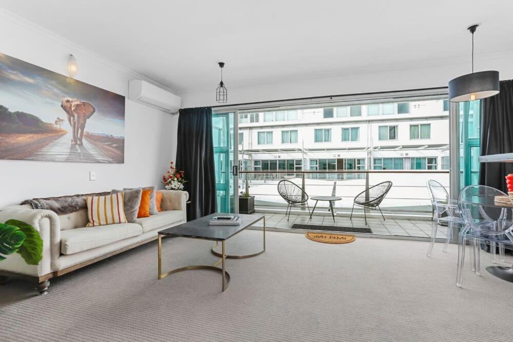 Funky One Bedroom Apartment On Princes Wharf Auckland Eksteriør bilde